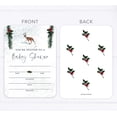thumbnail image 3 of Koyal Wholesale Winter Snowy Woodland Forest Watercolor Baby Shower Paper Invitations, Blank Cards with Envelopes, 20-Pack, 3 of 4