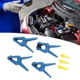 thumbnail image 1 of Fluid Line Stoppers, Easy To Use  Fluid Stop Clamp Set ABS Wide Application Reusable  for Brake Line Fuel Rail Hose A C Line and Banjo Fitting, 1 of 7