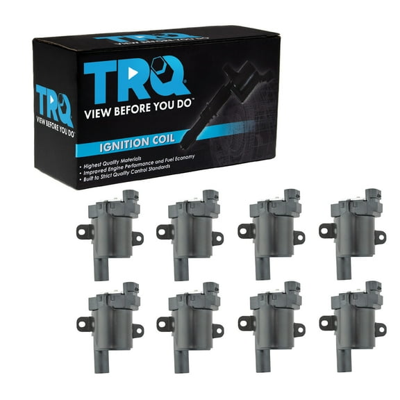 Round Ignition Coil Set of 8 V8 Kit for Cadillac GMC Buick Chevy Pickup Truck ICA61495 Fits select: 1999-2007 CHEVROLET SILVERADO, 2000-2006 CHEVROLET TAHOE
