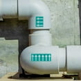thumbnail image 2 of Minkissy 2 Rolls Red Reflective Tape Direction Flow Arrow Tapes Polystyrene Pipe Identification for Oil Pipes, 2 of 4