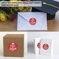 thumbnail image 3 of Koyal Wholesale 2024 Graduation Stickers, Red, Party Favors, Bulk 40 Pack, 2 Inch, 3 of 5