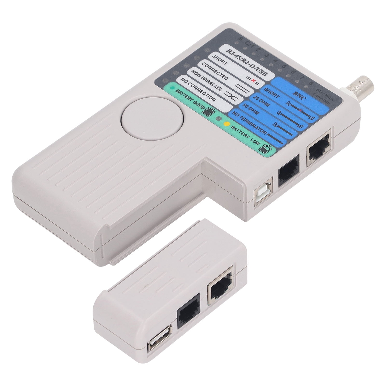 Comprobador de cables, comprobador de cables de red remoto 4 en 1 ...