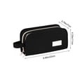 thumbnail image 4 of Retro Style Large Capacity Pencil Case, Portable Rectangular Stationery Storage Pouch with Stain Resistance, Soft Protective Pen Bag for Home Office, Durable Desk Decoration Organizer, AKLJWH, 4 of 7