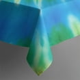 thumbnail image 4 of Colorful Tie Dye Mandala Pattern Rectangle Tablecloth 60"x102",Waterproof Polyester Rectangle Table Cloth, Wipeable Spillproof Polyester Tablecloth for Dining, Camping, Indoor and Outdoor, 4 of 6