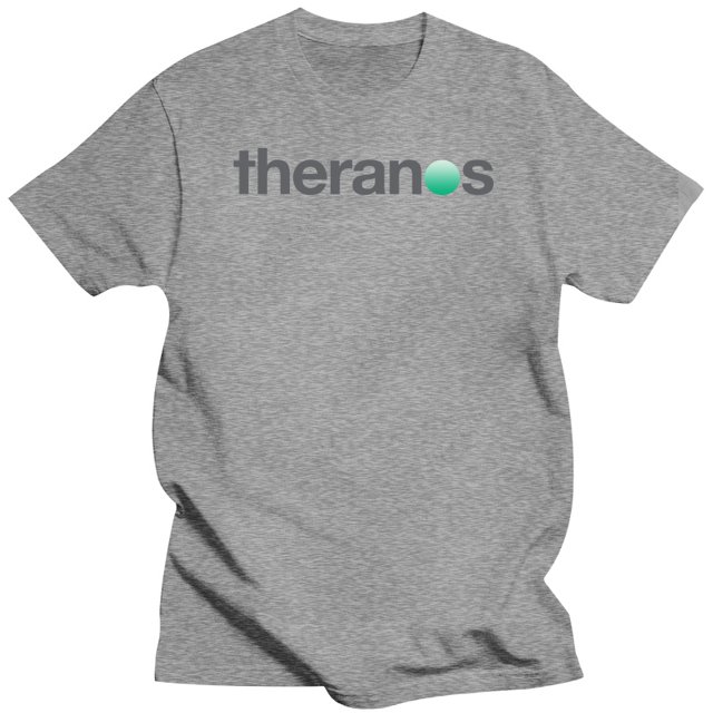 Camiseta Theranos para AllFull Size DMN103 - Camiseta Negra