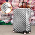 thumbnail image 4 of Black Bigfoot Pattern Luggage Cover Fashion Suitcase Cover Baggage Covers Fit 25-28 Inch Luggage (Go Travel), 4 of 5