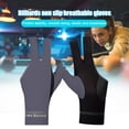 thumbnail image 4 of Guantes De Billar Guantes De Billar Guantes de billar para piscina, ligeros, con dedos abiertos, para entrenamiento amateur (gris), 1 ud., 4 of 7
