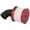 Red, variant on 1/10 Filter Cleaner Universal Parts Motor Remote Control Car, 1:10 Filter, RC Filter Aluminum Alloy + Sponge + Silicone Material Multi-color Optional