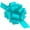 Turquoise, variant on PMU Pull String Bows - Gift Bows for Wedding, Birthdays & Anniversaries - Ribbon Bows for Flowers & Basket Decoration - Large Bow for Gift Wrapping - 5 Inch 20 Loops Turquoise- (1/pkg) Pkg/1