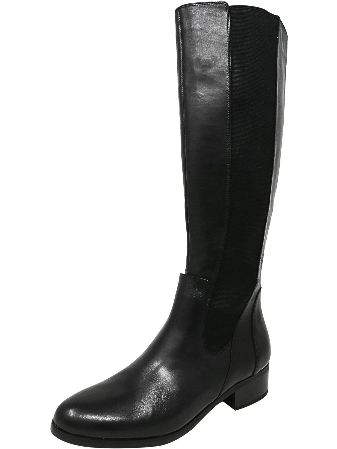 H by Halston - H By Halston Women's Naomi Leather Black Knee-High ...