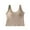 Khaki-02, variant on HADST Women's Summer Cotton Crew Neck Tank Tops Sleeveless Solid Color Slim Camisole for Women Breathable Casual Shirts