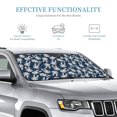 thumbnail image 3 of Fuzoiu Cute Rabbit Print Car Windshield Sunshade,Foldable Reflective Sun Visor,Windshield Sun Shade,UV Rays Sun Visor Shade,Auto Front Sun Shield Shade-Small, 3 of 8