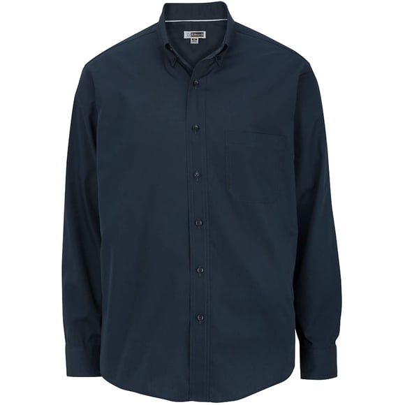 Edwards Mens Lightweight Long Sleeve Poplin Shirt