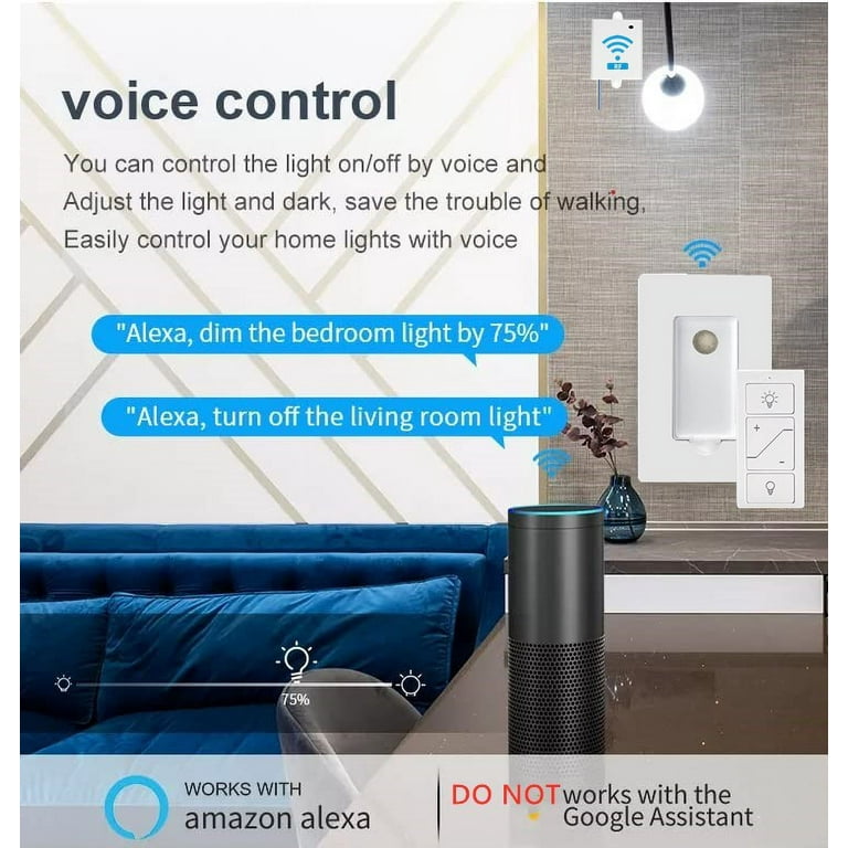 Alexa echo hotsell light switch