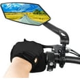 thumbnail image 1 of GET IT Left Side-MAGICYCLE 2024 New 360 degree retractable Bike Mirrors Left Handlebar Rear View Mirror E-Bike Mirrors Adjustable Rotatable Safe Wide Angle HD Glass Bicycle Mirrors compatible Handleb…, 1 of 4