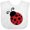 AA-White, variant on Inktastic Ladybug Boys or Girls Baby Bib