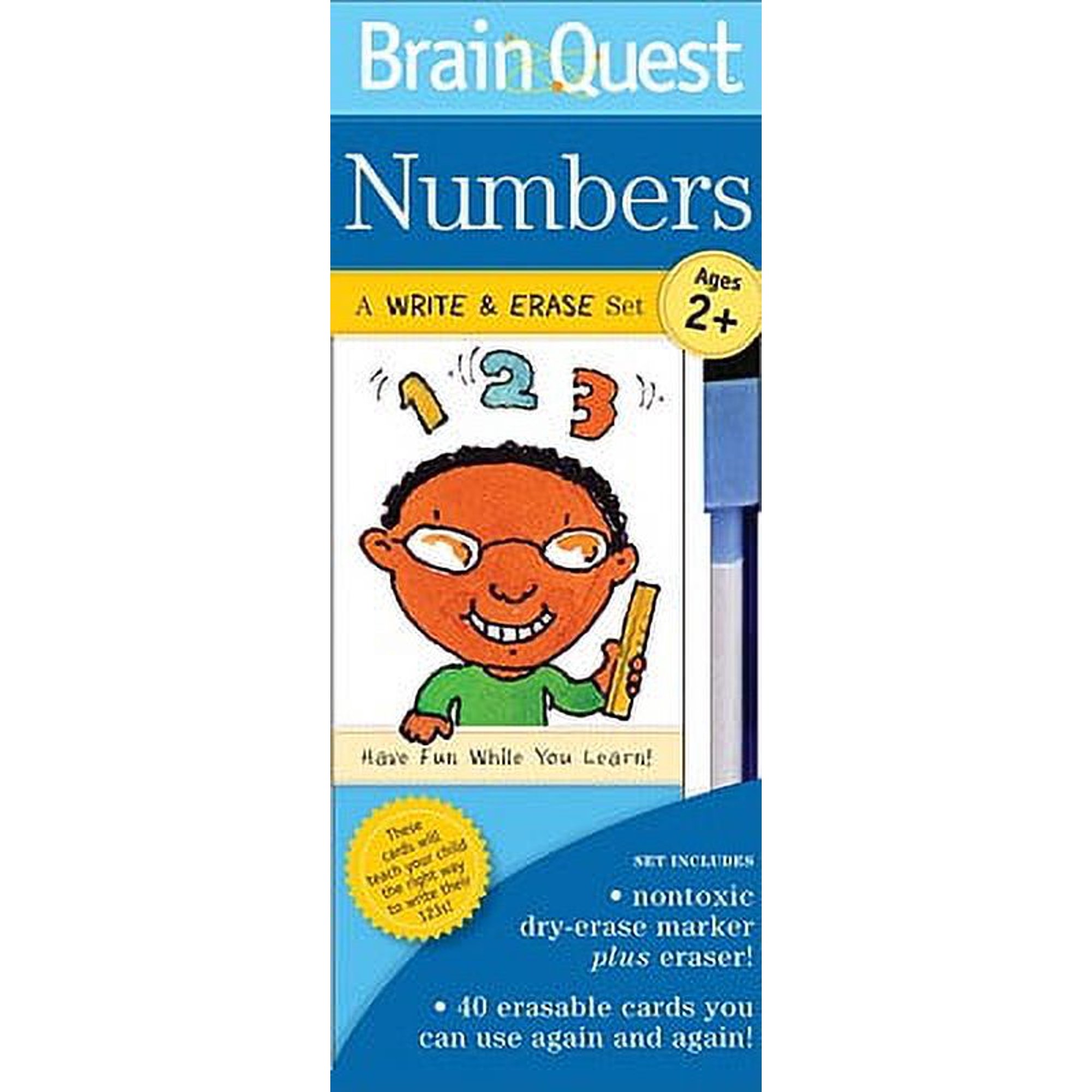 Brain Quest Write and Erase Deck: Numbers
