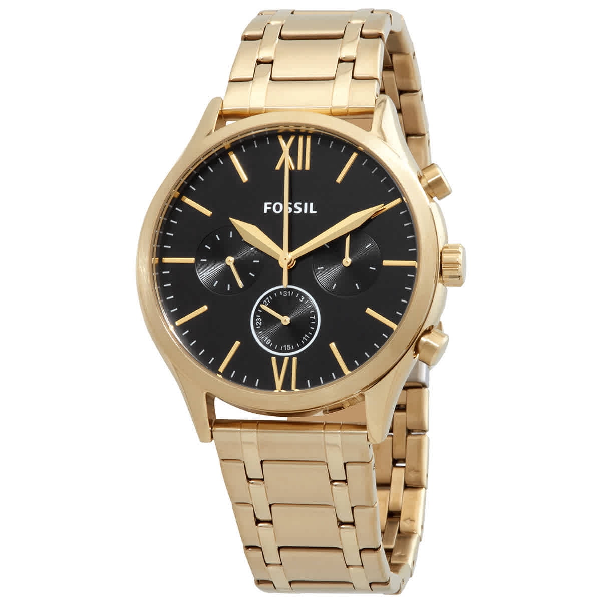 Fossil Fenmore Chronograph Quartz Black Dial Men's Watch BQ2366 ...