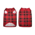thumbnail image 2 of Elippeo Family Matching Christmas Pajamas, Letter Print Long Sleeve Tops and Plaid Pants Sleepwear Set, 2 of 3