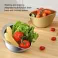 thumbnail image 2 of Toystoory Filtro de Limpieza de Granos Acero Inoxidable Cocina y Comedor Plateado, 2 of 6