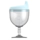 thumbnail image 1 of EeaseMX Taza de plástico para bebidas de bebé, botella de leche anticaída, taza creativa para fiestas, 1 of 8
