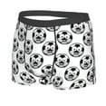 thumbnail image 5 of Goofa Happy Soccer Printed Men's Boxer Briefs Underwear, Moisture-Wicking Underwear, Trunk,Soft and Breathable Cotton Underwear-X-Large, 5 of 9