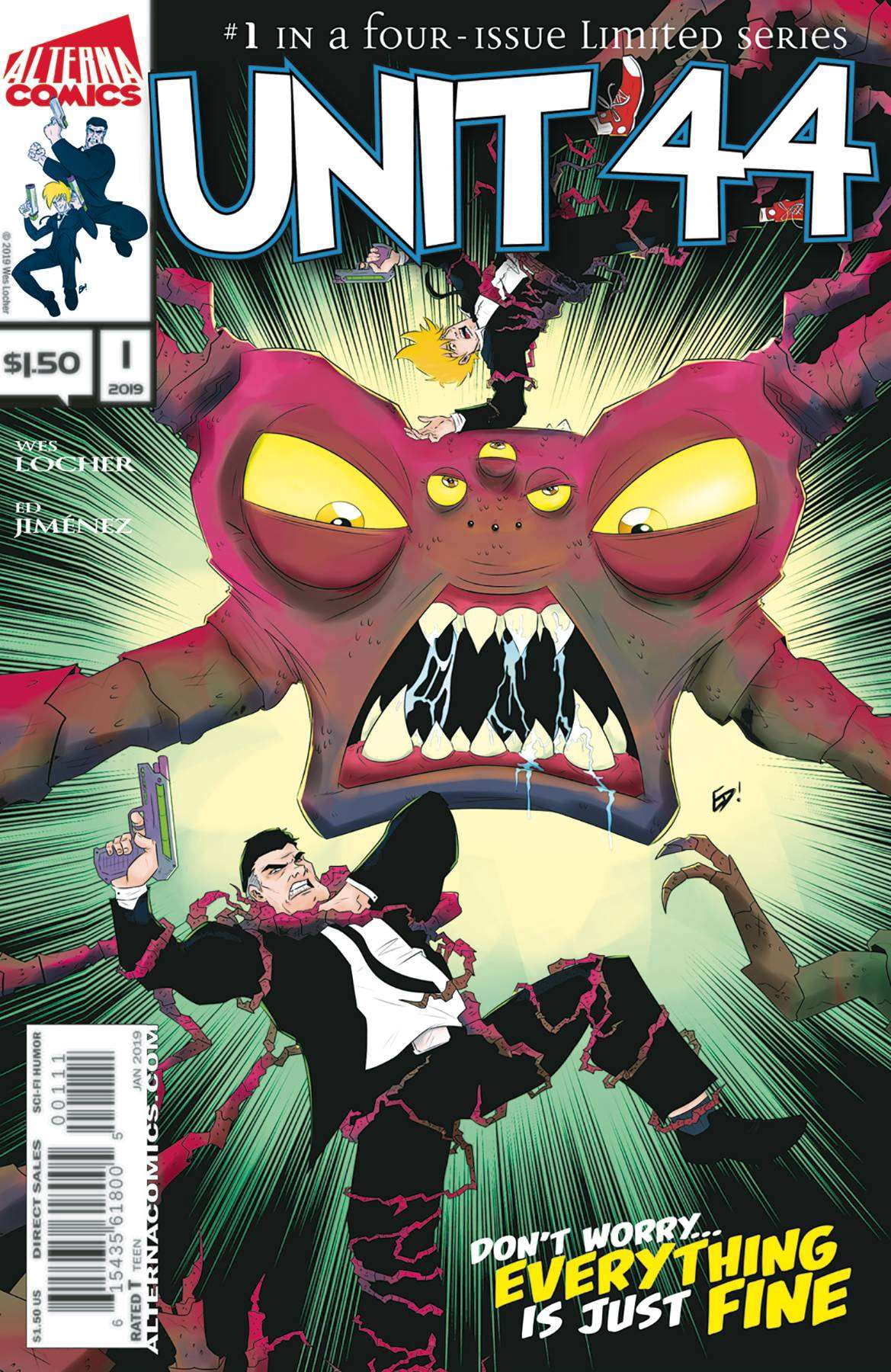 Unit 44 (2nd Series) #1 VF ; Alterna Comic Book - Walmart.com