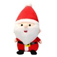 thumbnail image 4 of 1 pieza de 20 cm de adorable Papá Noel de peluche, lindo alce, muñeco de nieve, muñeco de peluche, decoración navideña para el hogar, regalos de Año Nuevo para niños, 4 of 5