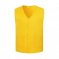 thumbnail image 2 of DIOAZUD Women Men Volunteer Activity Vest Lightweight Button Down Vests Supermarket Uniform Vests Clerk Workwear with Pockets, 2 of 7