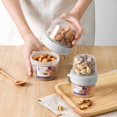 thumbnail image 3 of Sealed Food Storage Box Double-Layer Transparent Fruit Cup Milk Leak-Proof Can, 3 of 10