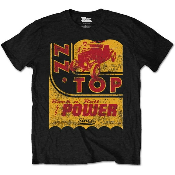 ZZ Top Men's Speed Oil T-shirt Small Black