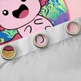 thumbnail image 4 of Manfei Monogrammed D Theme Black Out Curtains,Ocean Animal Axolotl Curtains Pack of 2 (42x63 Each),Multicolor Sealife Croal Bedroom Curtains For Girl Teens,Ultra Soft Bedroom Decor, 4 of 6
