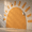 Half Sun L - 45.28"×35.43", variant on Boho Sun Fabric Wall Decals Half Sun L - 45.28"×35.43" Home Room Bedroom Decor
