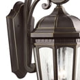 thumbnail image 2 of Kichler Courtyard 903 3 Light Outdoor Wall Lantern, 2 of 7