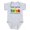 Heather Grey, variant on CafePress - Yesweretwinsfraternal - Cute Infant Bodysuit Baby Romper