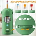 thumbnail image 5 of AFMAT Electric Pencil Sharpener, Fully Automatic Pencil Sharpener for Colored Pencils 7-11.5mm, Auto in & Out, Rechargeable Hands-Free Pencil Sharpener for Large Pencils, Green, 5 of 6