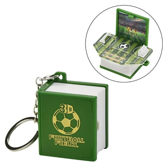 WINDLAND Handheld Game Toy Keychain Pop-Out Soccer Keychain Decompression Finger Toy