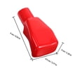 FOLOYORI 4Pcs Plastic Battery Terminal Protector Caps Red for Reliable ...
