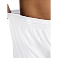 thumbnail image 6 of MIER Men's Quick-Dry Lightweight Training Running & Basketball Athletic Shorts, No Pockets, No Liner, White, XXL, 6 of 7
