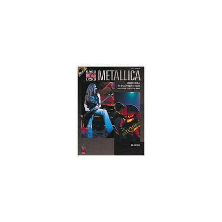 - Cherry Lane Metallica Bass Guitar Legendary Licks Book with CD