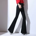 thumbnail image 3 of Vedolay Women Jeans Jeans for Women High Waisted Ripped Stretchy Bell Bottom Jeans,Black L, 3 of 5