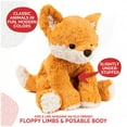 thumbnail image 2 of GUND Cozys Collection Fox Stuffed Animal Plush, Orange, 10”, 2 of 6