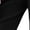 Black-1, variant on Women's Cotton Pants with Pockets Elastic Waist Fashion Cropped Work Relaxed Fit High Rise Sport Casual Trousers