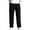 Black, variant on Honeeladyy Men's Casual Fashion Loose Plus Size Outdoors Sports Trousers Long Pants Mens Linen Pants
