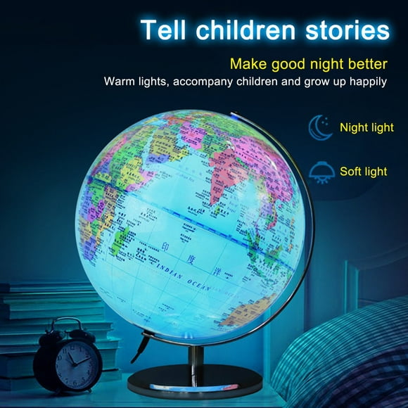 Globe Interactif de Réalité Augmentée 3 en 1 pour Explorer le Globe Illuminé pour les Enfants Apprenant