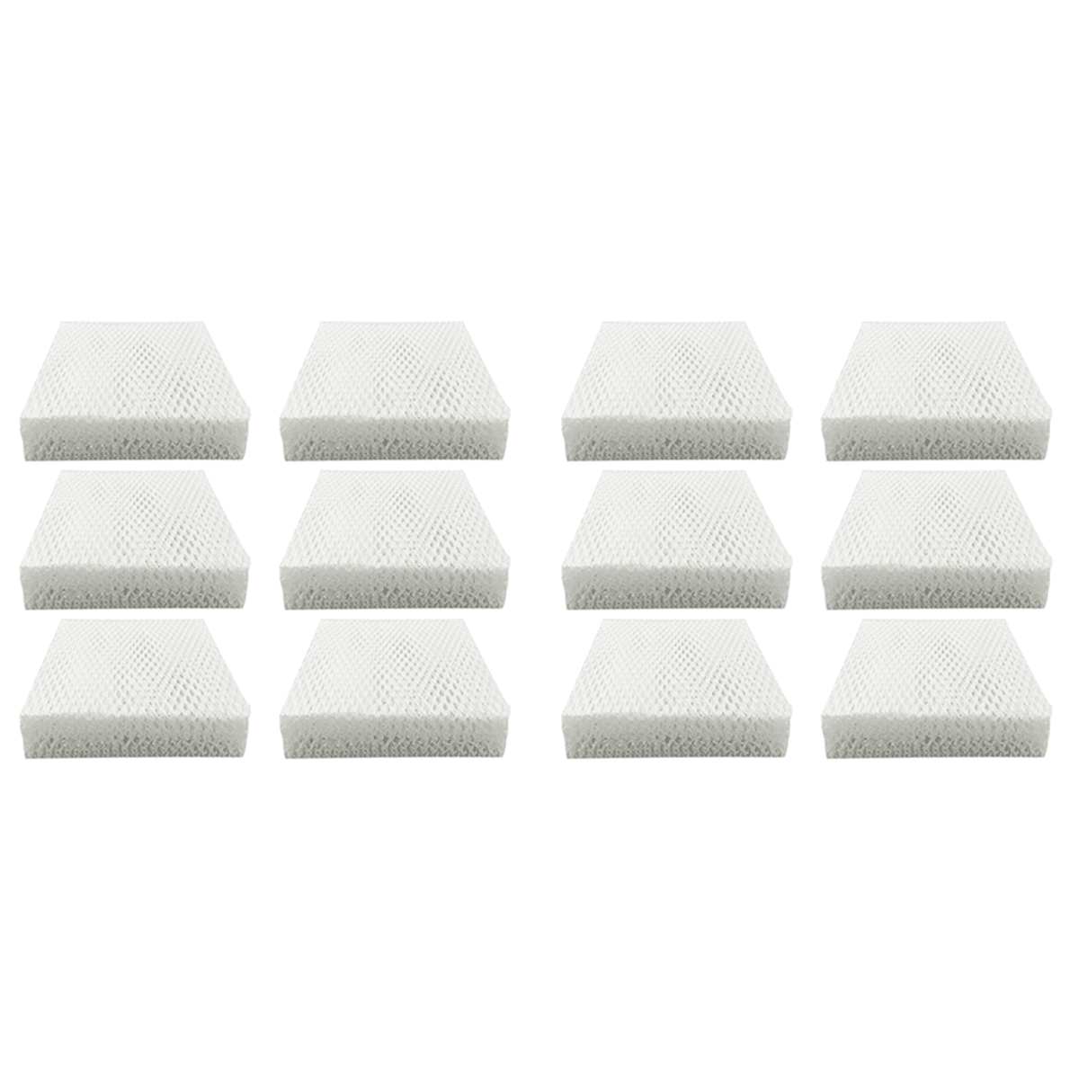 HFT600 Humidifier Wick Filter Replacement for HFT600 Compatible with HEV615 HEV620 HEV615 W, HEV620, HEV620B, 12Pack