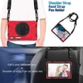 thumbnail image 2 of XYX Case for Lenovo Tab P11 Pro (2nd Gen) 2022 11.2 inch TB-138FC/TB-132FU with 360 Degree Rotating, Hand Strap, Shoulder Strap, Red, 2 of 7