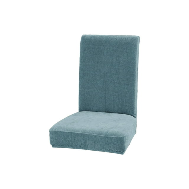 Cubiertas de Silla de Terciopelo para Sillas de Comedor Poliéster Estirable 42-52cm, Cubiertas de asiento de la Silla de Comedor Extraíble, Lavable, Elástico, para el Hogar, Hotel, Banquete, Protecció