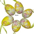 thumbnail image 7 of Cheers.US 30 Pcs/Set Easter Eggs Easter Hanging Ornaments Easter Hanging Decorations Colorful Plastic Easter Eggs Painted for DIY Crafts，Egg Hanging Ornaments Easter Christmas Decoration, 7 of 7