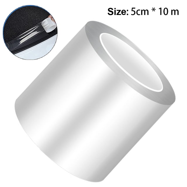 1 pcs Car Sticker Carbon Fiber Rubber Door Entry Guards Scratch Cover Protector Paint Threshold Guard,Car Bumper Door Guard/Rear